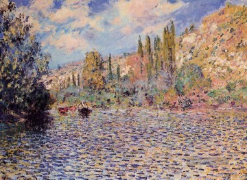 Claude Monet Werke - Die Seine bei Vetheuil Claude Monet
